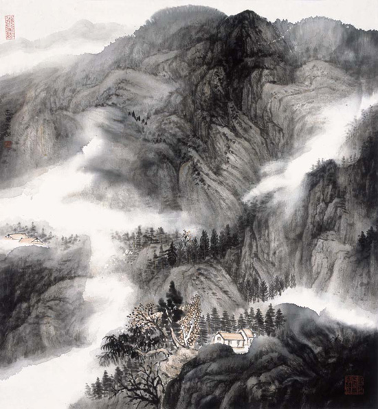 秋山晓霭 48x45 2012年