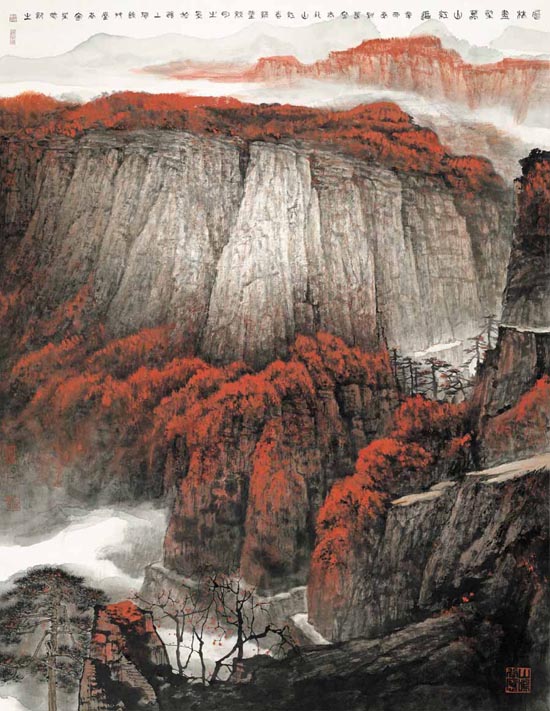 太行秋色 138x105cm 2011年