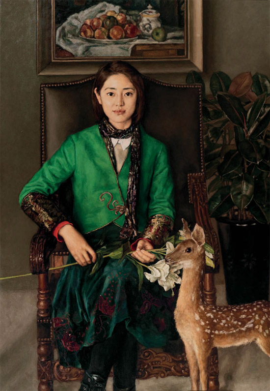 新绿 162x114cm 2013年